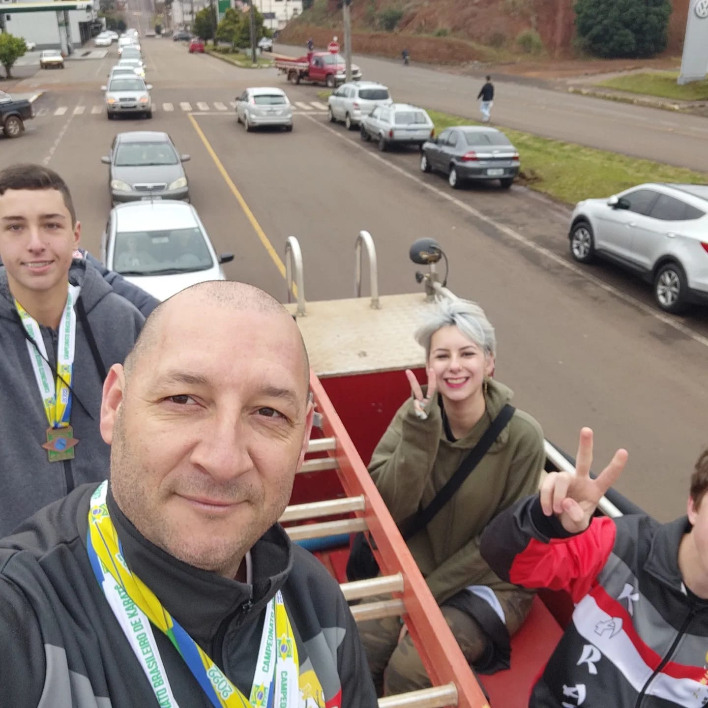 RECEP�AO AO MESTRE JULIANO EM SUA CIDADE 